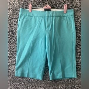 Women's shorts CYNTHIA ROWLEY size 4 aqua  stretch shorts